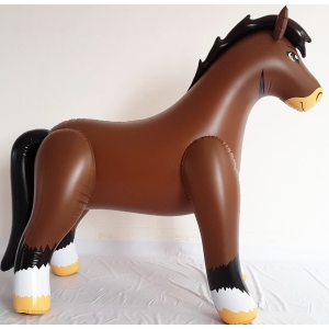 Horse dark brown matte